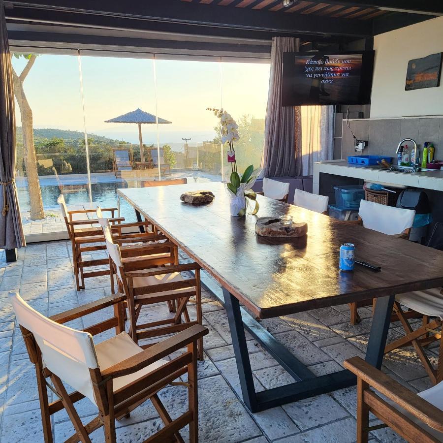 Stergiou Luxury Apartments With Shared Pool Anavyssos Buitenkant foto