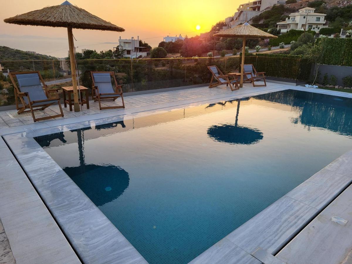 Stergiou Luxury Apartments With Shared Pool Anavyssos Buitenkant foto