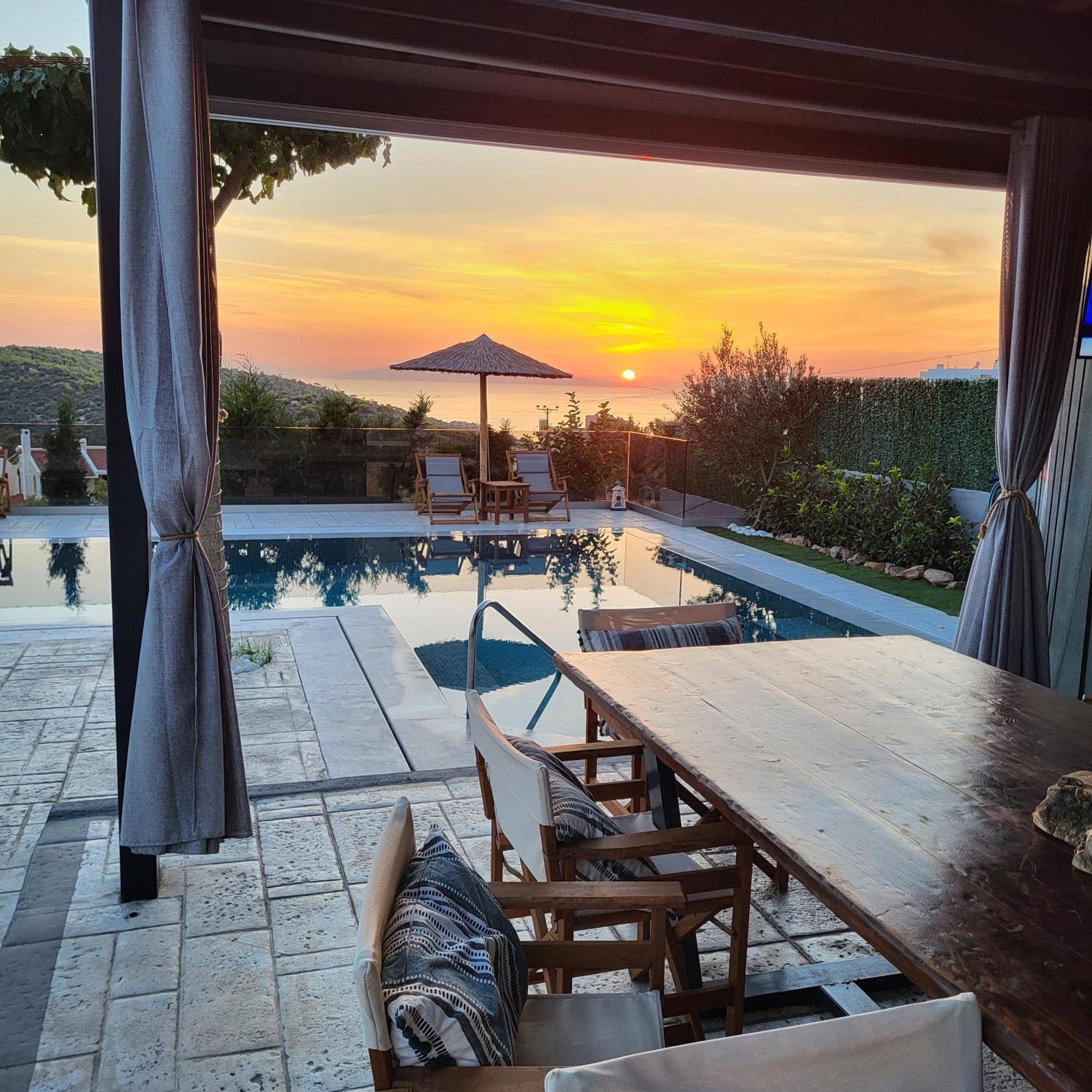 Stergiou Luxury Apartments With Shared Pool Anavyssos Buitenkant foto